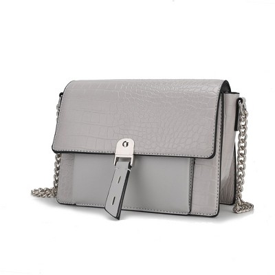 MKF Collection Hope Crocodile Embossed Women’s Shoulder Bag by Mia K