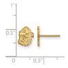 Black Bow Jewelry 14k Yellow Gold Plated Sterling Silver Georgia Bulldogs NCAA Post Earrings - 2 of 3