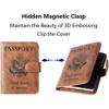 Generic Passport Holder Cover Wallet Travel Essentials Leather Rfid Blocking Case Vacation Luggage - 4 of 4