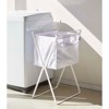 Yamazaki Home - Elevated Laundry Hamper - Steel - 2 of 4