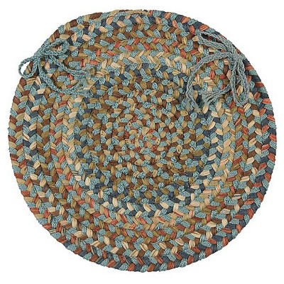 Colonial Mills Cedar Cove - Light Blue Chair Pad, Set of 4