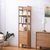 Glapelle 4 Shelf 1 Door Bookcase - ETG9600 - Oak - Safavieh - 2 of 4