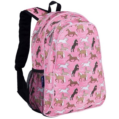 the pink backpack