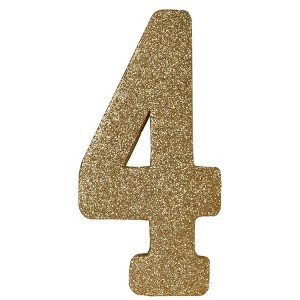 Beistle 3-D Glittered Centerpiece, 8" x 8" x 1", (1/Pkg) - 1 of 4