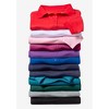 Woman Within Plus Size Long-Sleeve Polo Shirt - 3 of 4