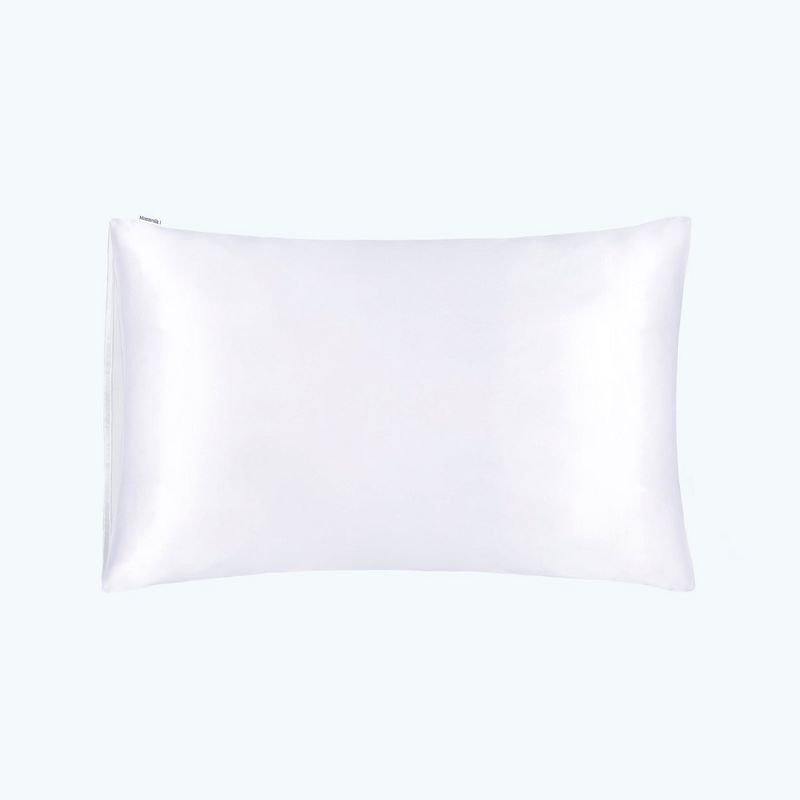 Mommesilk 22 Momme Silk Pillowcase Envelope Closure, 1 of 8