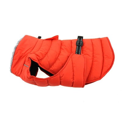 Alpine Extreme Weather Cold Puffer Coat - Orange