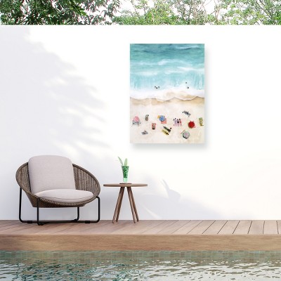 "Beach Week I" Outdoor Canvas