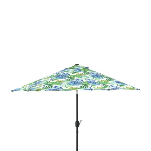 9 Soleil Outdoor Patio Market Umbrella, Pillow Perfect Patio Umbrellas