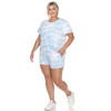 Plus Size 2 Piece Top & Shorts Lounge Set - 3 of 4