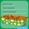 Big Dot of Happiness Tennis Party Paper Food Trays, Disposable Food Boats for Birthday or Retirement, Picnic, Double-Sided Paper Meal Holders - 12 Ct - 3 of 4