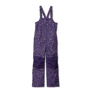 Lands' End Kids Squall Waterproof Iron Knee Bib Snow Pants - 1 of 2