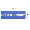 Nerd Block Geek & Sundry Bumper Sticker - 3 of 3