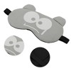 Unique Bargains Soft Cartoon Frightened Expression Sleep Mask 1 Pc - 3 of 4