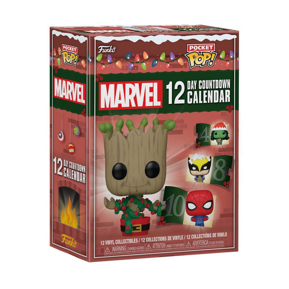 Funko Countdown Calendar Marvel 12 Day Figures