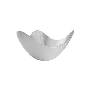 Nambe Wave Alloy Serving Bowl, 9 Inch Large Salad Bowls for Kitchen, Side Dishes, Pasta, Dinner Parties, Kitchen Decor, Oven Safe, Easy Clean - 1 of 4