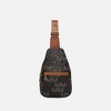 MKF Collection Helaena M Logo-Printed Vegan Leather Sling Bag for Women, Crossbody Purse by Mia K - 2 of 4