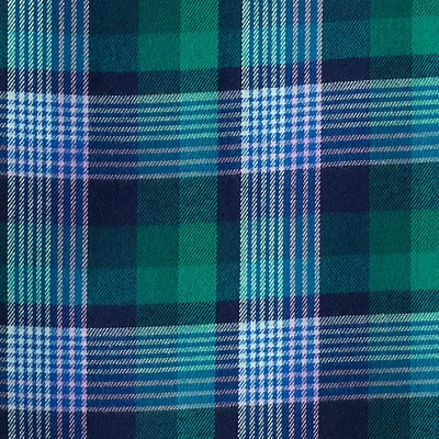 teal multi plaid