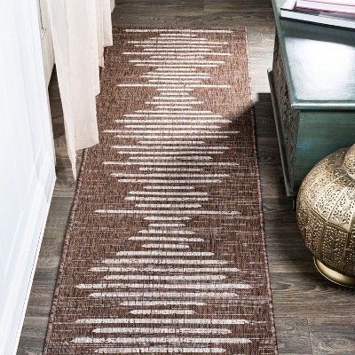 JONATHAN Y Zolak Berber Stripe Geometric Indoor/Outdoor Area Rug