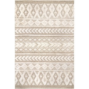 Nuloom Rebecca High Low Textured Shaggy Indoor Area Rug - 1 of 4