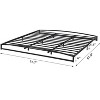 Low Bed Frame Full Size - 6 Inch Heavy Duty Metal Platform, Mattress Foundation, No Box Spring Needed, Noise-Free, Non-Slip, Easy Assembly - 3 of 4