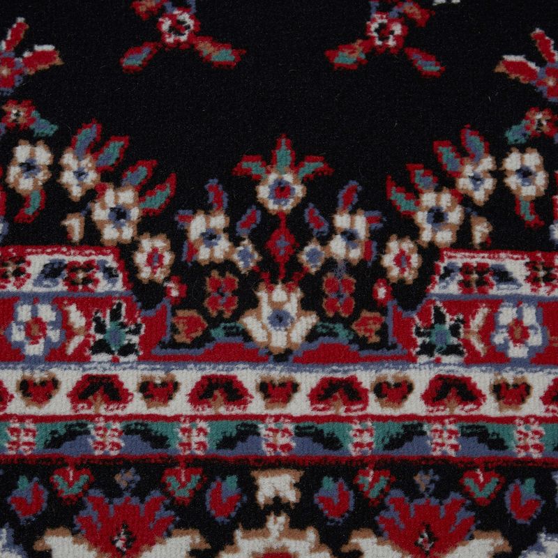 Home Dynamix Ariana Ksara Traditional Medallion Border Area Rug, Black/Red, 3-Piece Set, 3 of 6