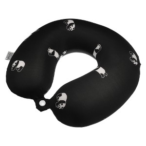 Unique Bargains U-Shaped Memory-Foam Neck Home Travel Outdoors Pillow Cushion 1Pc - 1 of 4