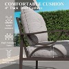 Heynemo Metal Outdoor Couch, All-Weather Metal Patio 3-seat Sofa with Soft Thick Cushions, Patio Sofa Couch for Porch Backyard Garden - 4 of 4