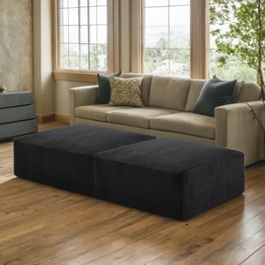 GYIIYUO 113" Boneless Sectional Cloud Couch Sofa Bed for Living Room, Modular Modern Lounge 3 Seater Couches with Chaise, No Assemble - 1 of 4