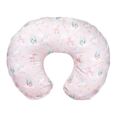 Boppy Original Nursing Pillow Cover - Pink Unicorns and Castles