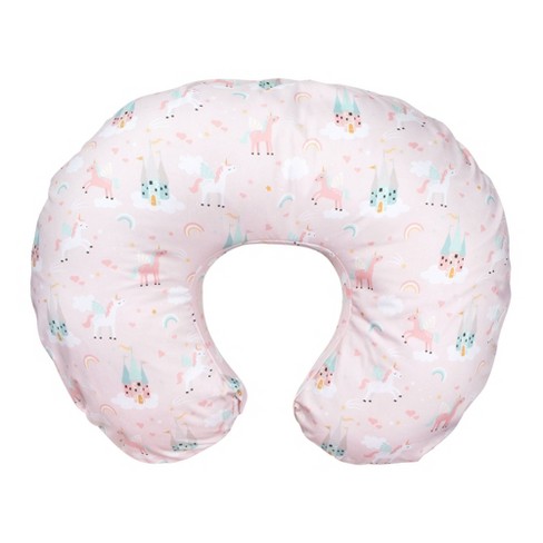 Nursing Pillow Cover, Snug Fits Boppy Nursing Pillows, Pink, Star