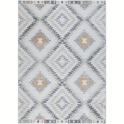Mark & Day Kwartier 7'10"x10'2" Rectangle Woven Indoor Area Rugs Medium Gray