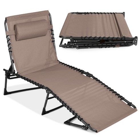 Best Choice Products Patio Chaise Lounge Chair Outdoor Portable