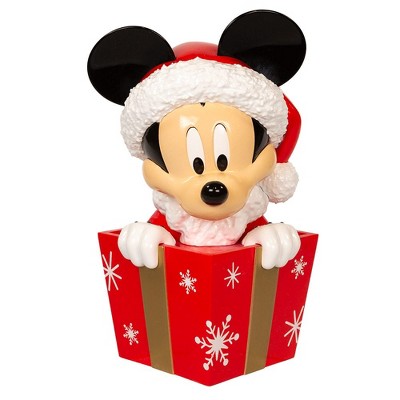 Kurt Adler 8-Inch Un-Lit Disney&copy; Mickey In Present Tree Topper