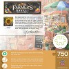 MasterPieces 750 Piece Jigsaw Puzzle - Town Square Booths - 18"x24" - 4 of 4