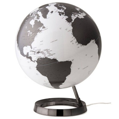 Light & Color Illuminated Designer Globe Charcoal - Waypoint Geographic