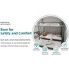 Sapphtopaz Twin Over Full Bunk Bed with Ladder & Guardrail, Heavy-duty Bunkbed Frame with for Bedroom, No Box Spring Needed - 2 of 4