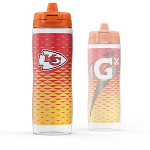 NFL Kansas City Chiefs Gatorade Gx Plastic Water Bottle - 30oz: Portable Drinkware - 1 of 4