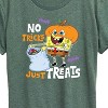 Women's - SpongeBob SquarePants - No Tricks Just Treats Short Sleeve Graphic T-Shirt - 2 of 4