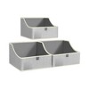 Apex Vanguards 3-Piece Light Gray Trapezoid Closet Storage - 2 of 3