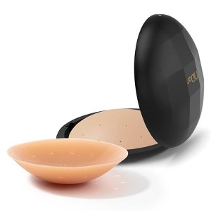 Niidor Reusable Silicone Nipple Covers - Breathable Adhesive Breast Petals Sticky Nipple Pasties for Women - 1 of 4