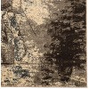 HomeStock Masters Man Grey & Taupe 8x10.3, Contemporary, Power Loomed - 4 of 4