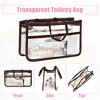 Unique Bargains EVA Zipper Clear Makeup Bags and Organizers 1 Pc - 3 of 4