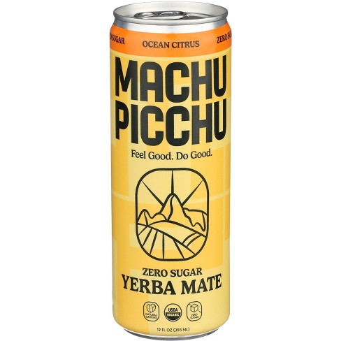 Machu Picchu Yerba Mate Ocean Citrus - Case of 12 - 12 fl oz - image 1 of 1