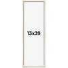 PosterPalooza | Panoramic Modernist White Picture Frame - UV Acrylic, Foam Board Backing, Hanging Hardware - 2 of 4