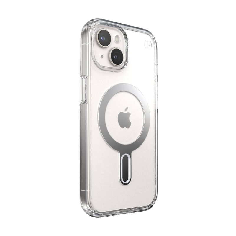 Speck Apple iPhone 15/iPhone 14/iPhone 13 Presidio Perfect Clear Case with MagSafe, 5 of 9