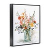 Stupell Industries Warm Summer Floral Bouquet Framed Giclee Art, Black, 11" x 14" - 2 of 4