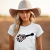 Simply Sage Market Women's Raised On Country Guitar Short Sleeve Graphic Tee - 2 of 3