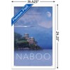 Trends International Star Wars: Naboo - Visit Naboo by Russell Walks 23 Framed Wall Poster Prints - 3 of 4