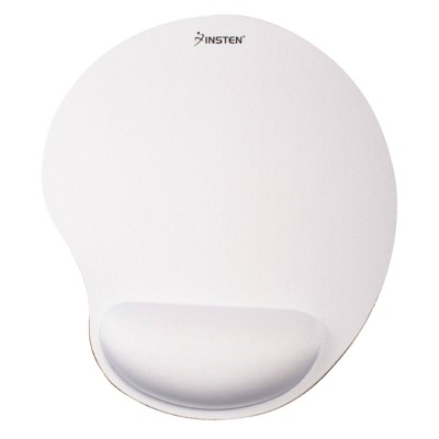 Insten Mouse Pad with Wrist Support Rest, Ergonomic Support Cushion, Easy Typing & Plain Relief, Arc, 9.7 x 8.5 inches